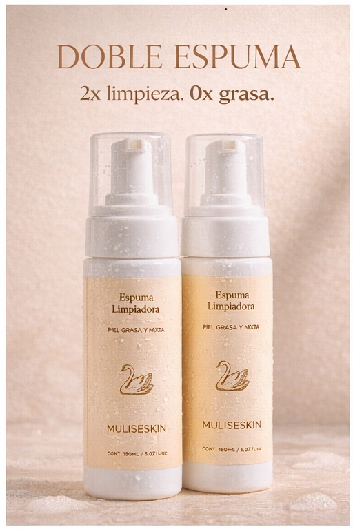 Kit 2 Espumas Limpiadoras